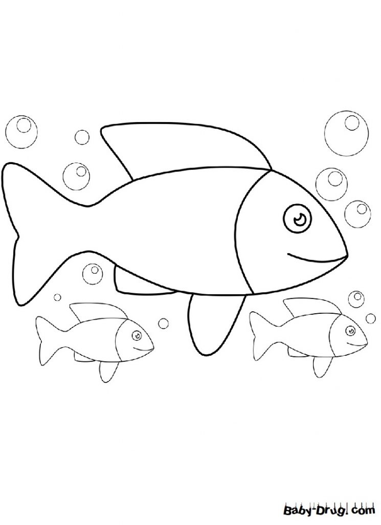 картинки рыбы для детей в детском саду