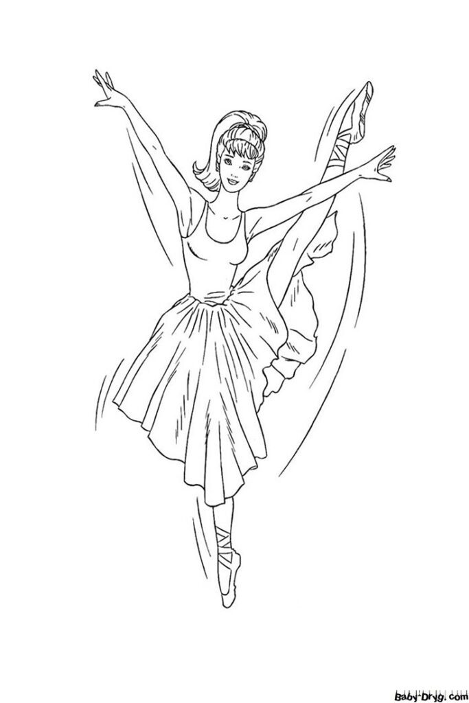 Раскраска Барби - 12 танцующих принцесс | Раскраски Принцесс