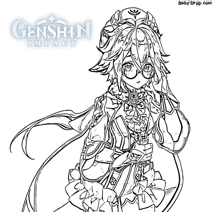 Genshin hentai | Раскраски Геншин Импакт / Genshin Impact