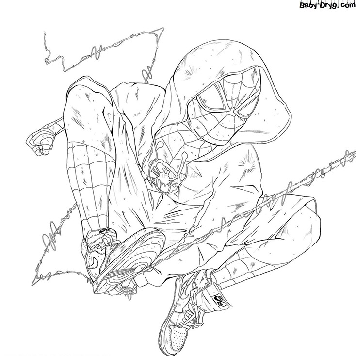 Раскраска Spider Man | Раскраски Человек Паук / Spider Man