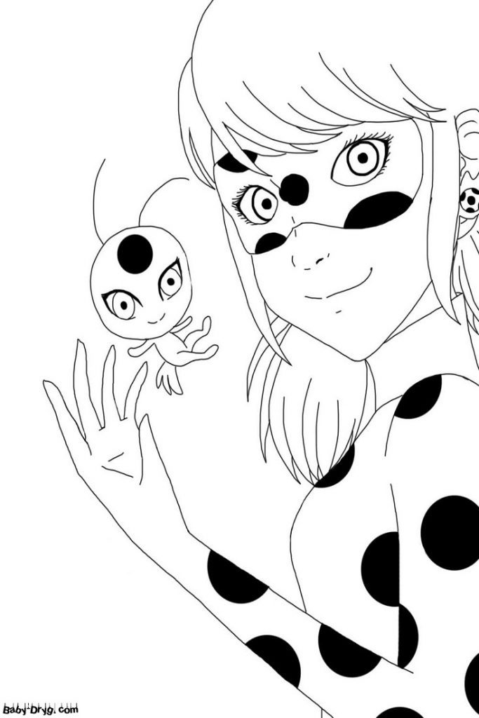Coloring That's My Friend | Coloring Ladybug and Cat Noir
