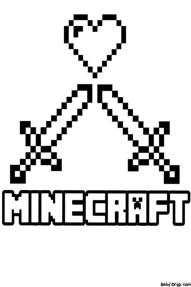 Coloring page Minecraft | Coloring Minecraft printout