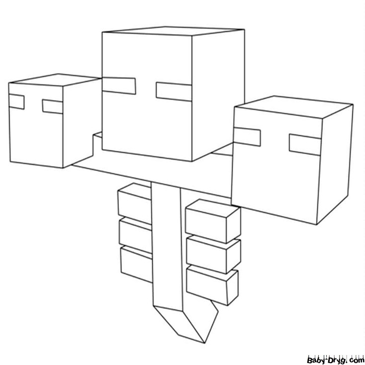 Print Minecraft coloring page for boys | Coloring Minecraft
