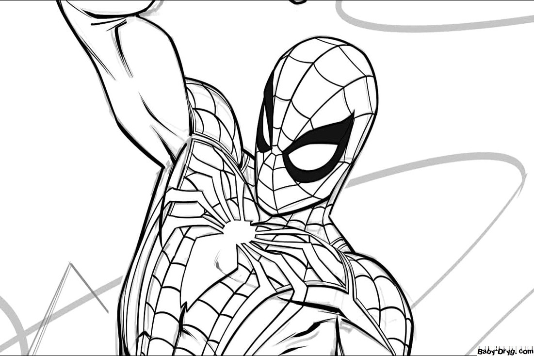 Spider-Man | Coloring Spider-Man printout