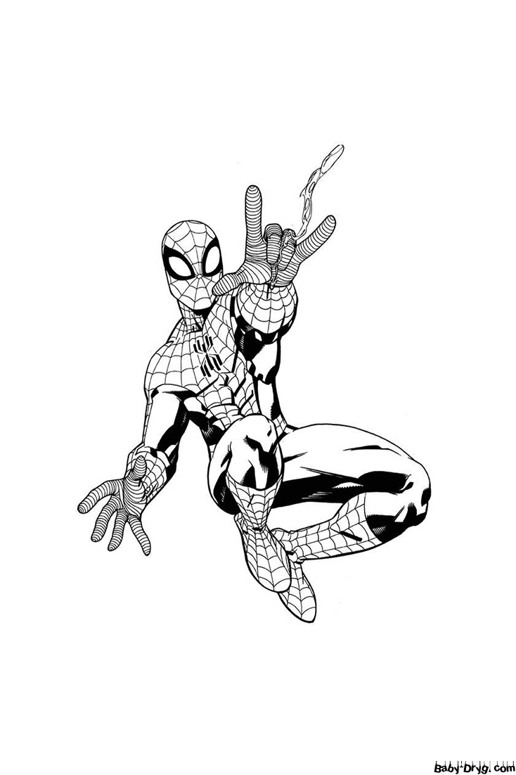 Spider Man pictures | Coloring Spider-Man printout