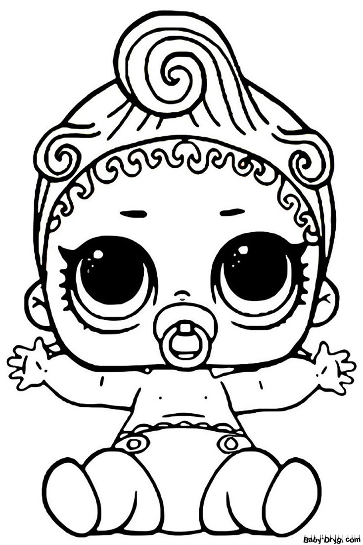 Coloring page Child's Possibilities | Coloring LOL dolls