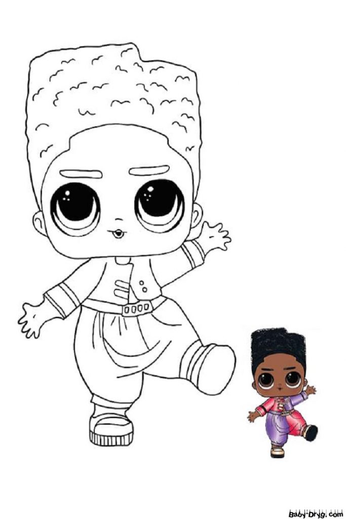 Coloring page Hairswives Fresh | Coloring LOL dolls