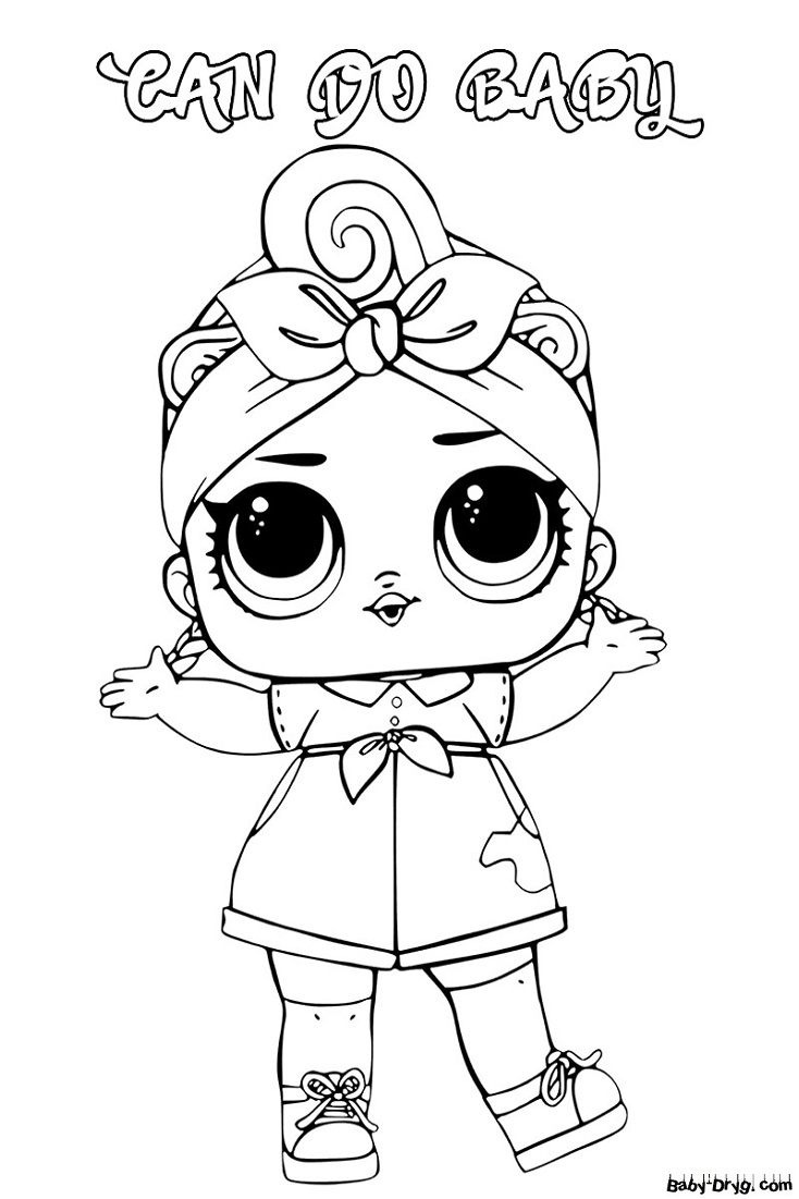 Coloring page LOL dolls print out | Coloring LOL dolls