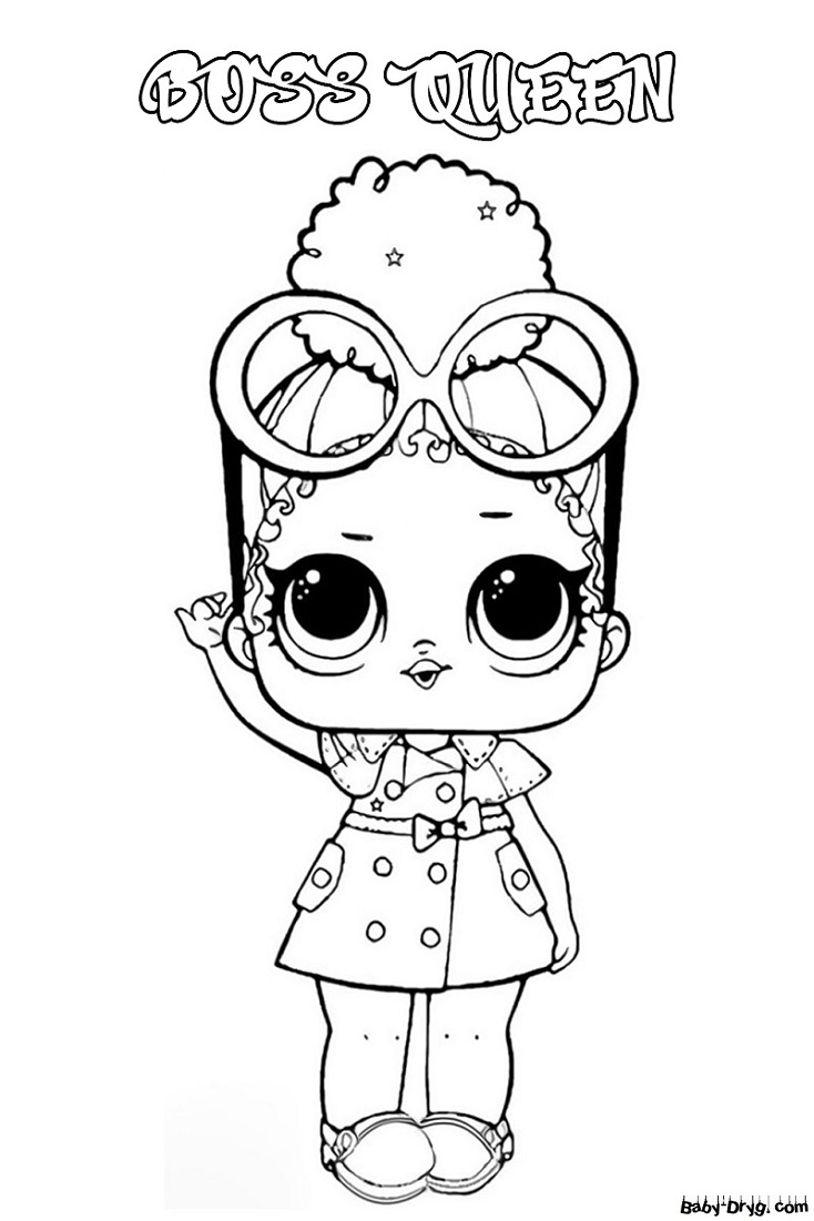 Coloring page LOL print out | Coloring LOL dolls printout