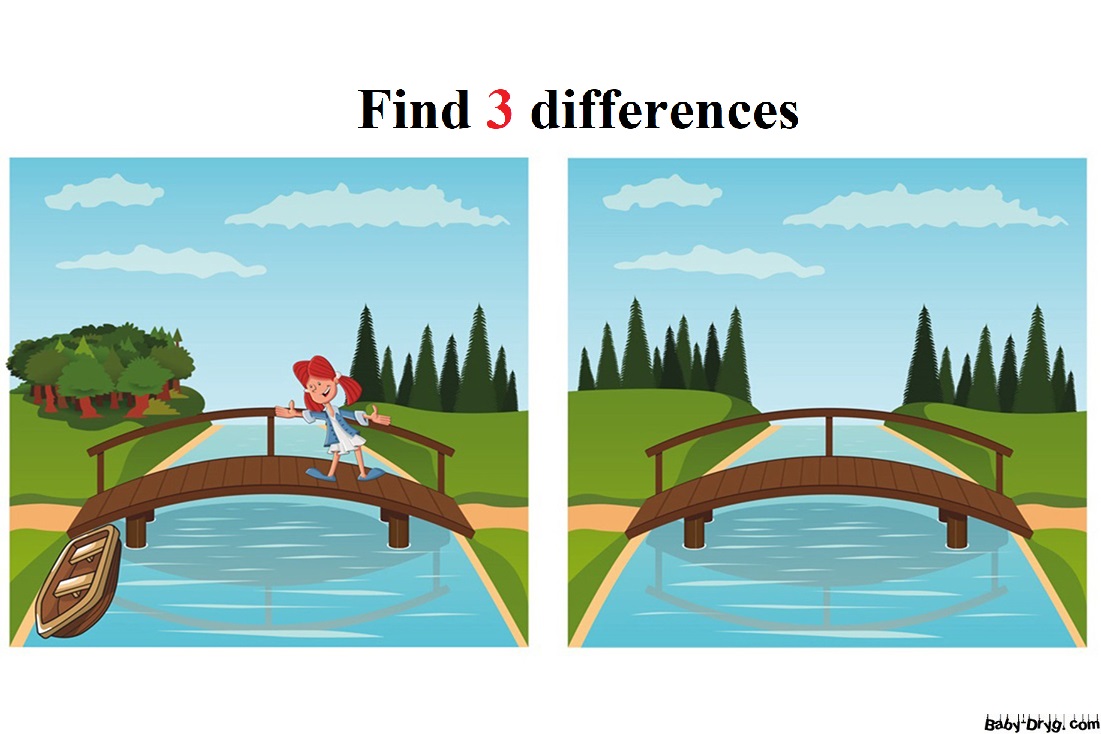 Bridge | Find 3 differences for free