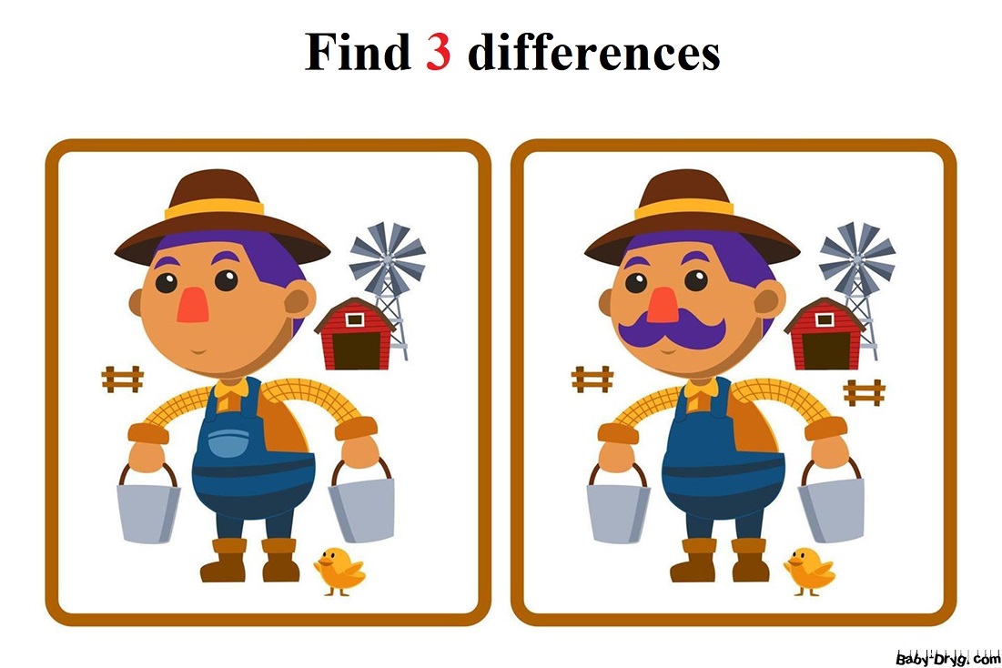 Find the Difference 3 years | Find 3 differences for free