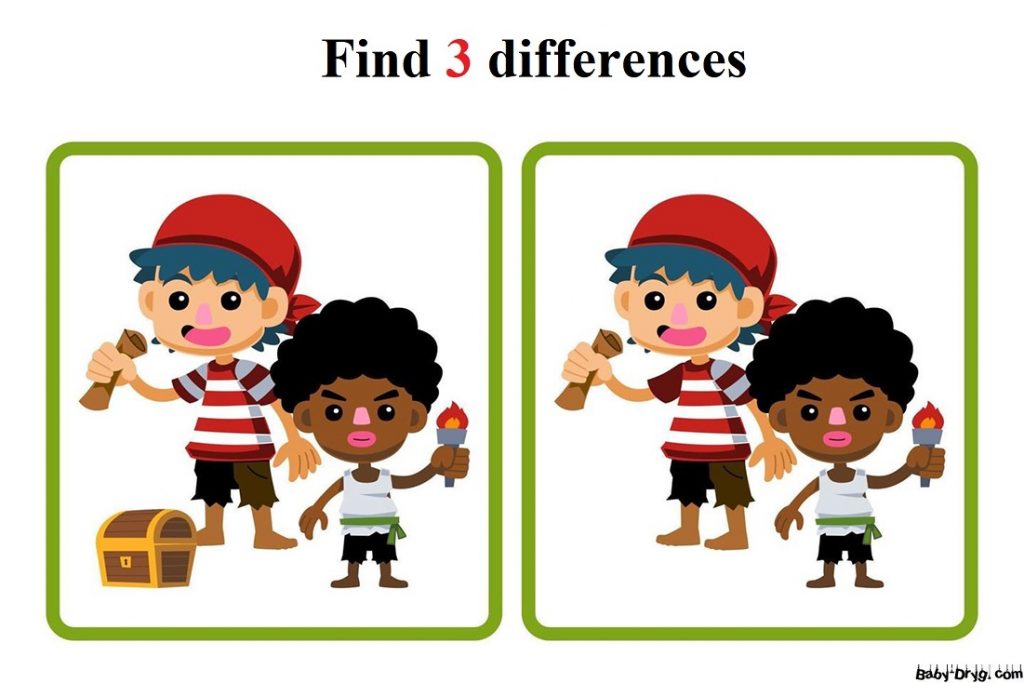 Find the Difference without Time Free | Find 3 differences