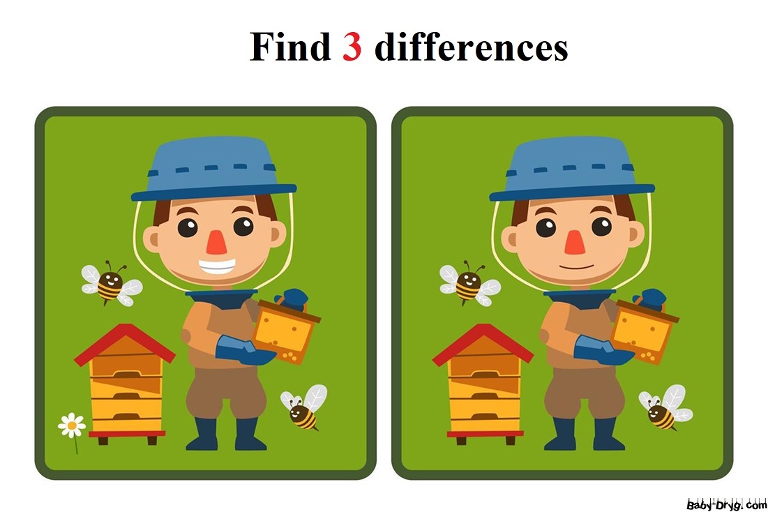 Find the differences 3 4 years | Find 3 differences for free