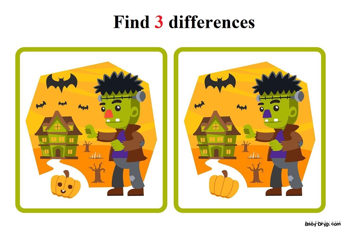 Free game find the difference without registration | Find 3 differences