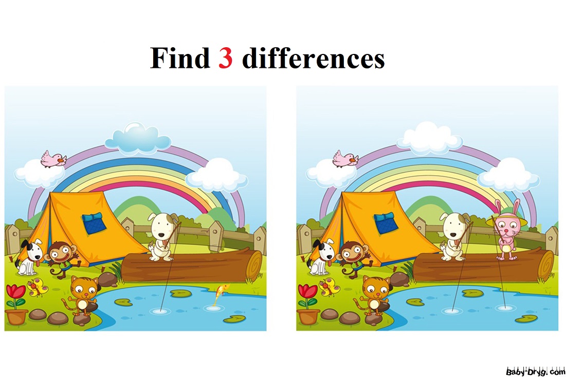 Hike | Find 3 differences for free