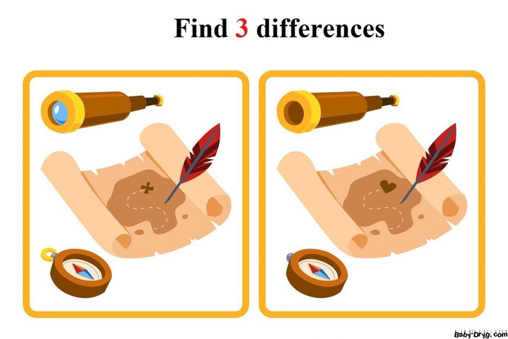 Travel Kit | Find 3 differences for free