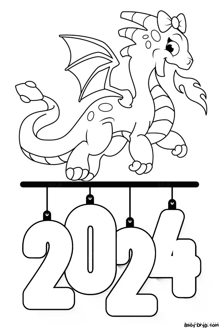Figures 2024 | Coloring New Year's