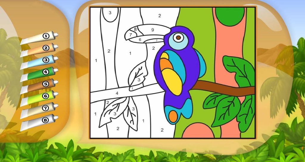 Color by Number Coloring Pages | Color By Number Printables for Kids