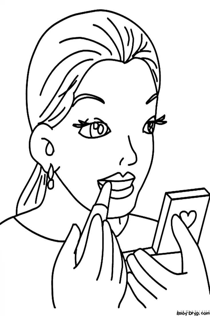 Precious Mother Coloring Page | Coloring Women's Day