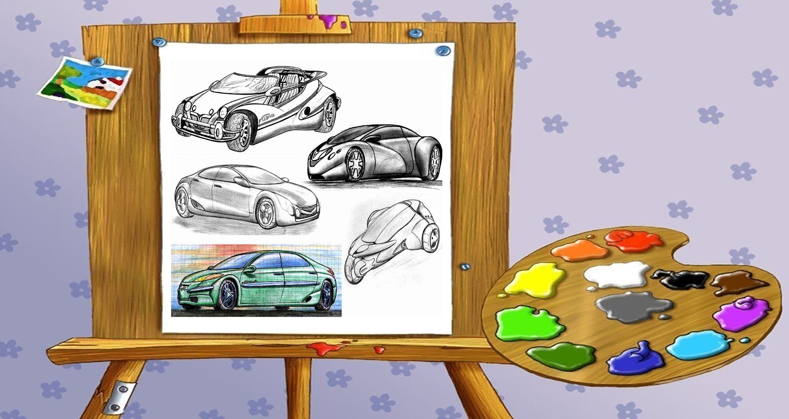 Car Designs Coloring Pages | Print Coloring Page