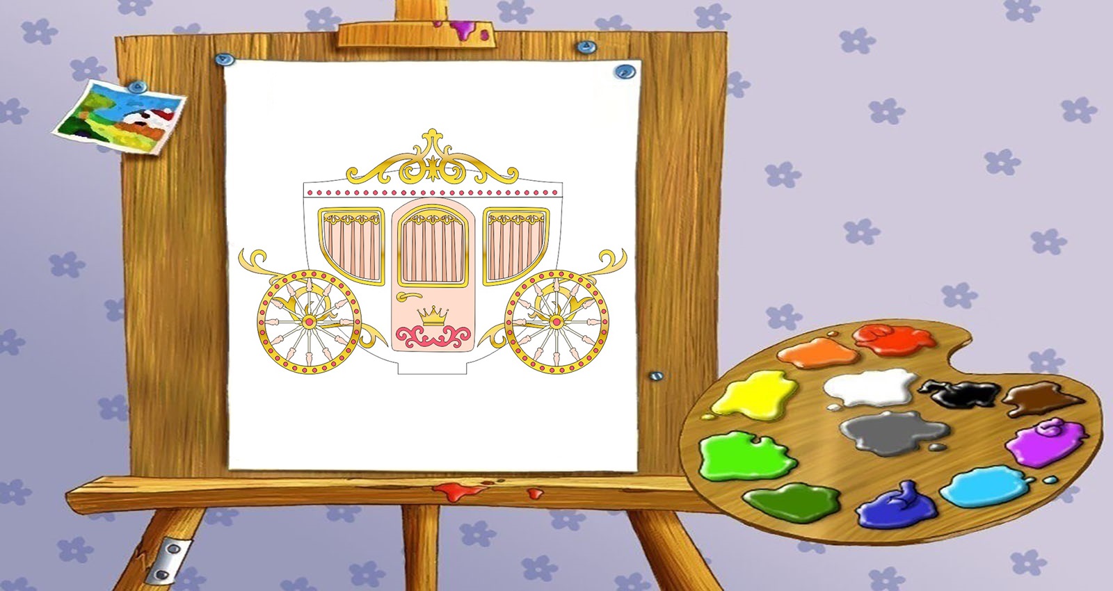 Carriages Coloring Pages | Print Coloring Page