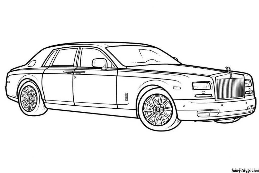 Раскраска Rolls Royce | Раскраски Роллс Ройс / Rolls Royce