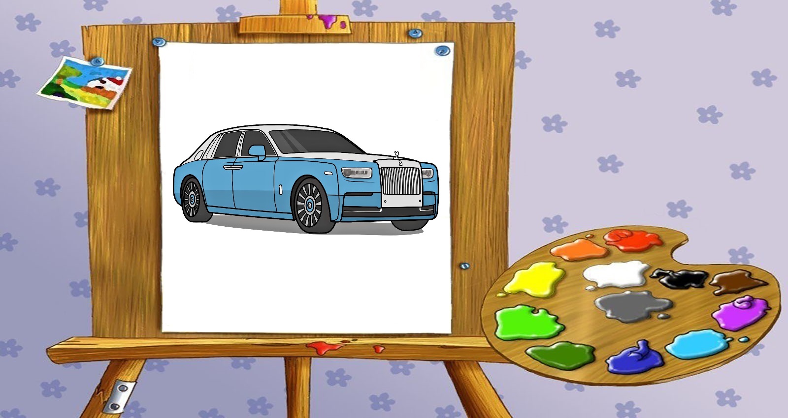 Rolls Royce Coloring Pages | Print Coloring Page