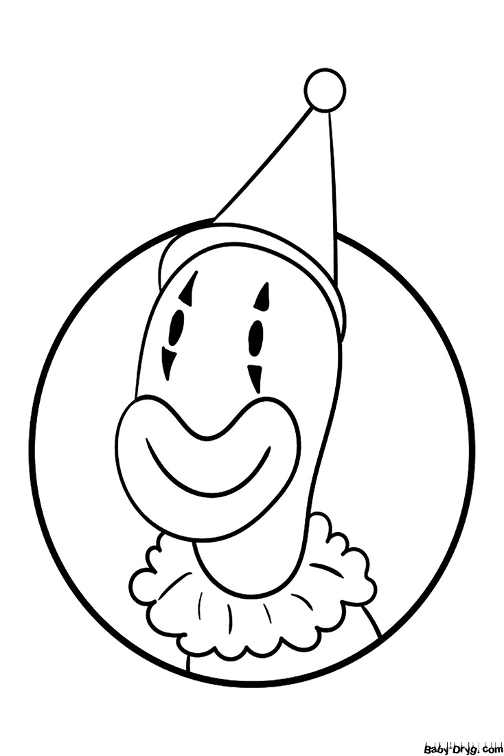Portrait of Kaufmo Coloring Page | Coloring The Amazing Digital Circus