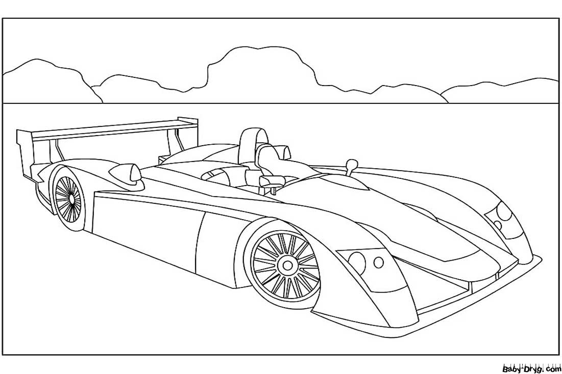 Audi Coloring Page for Kids | Coloring Audi
