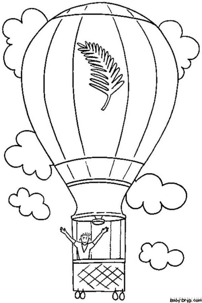 Раскраска Воздушный шар | Раскраски Воздушные шары