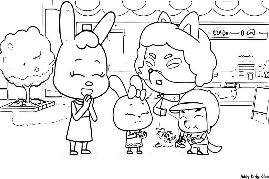 Sheriff Labrador heroes Coloring Page | Coloring Sheriff Labrador