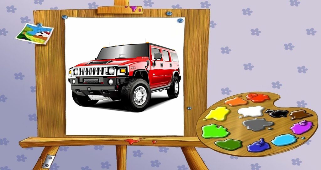 Hummer Coloring Pages | Print Coloring Page