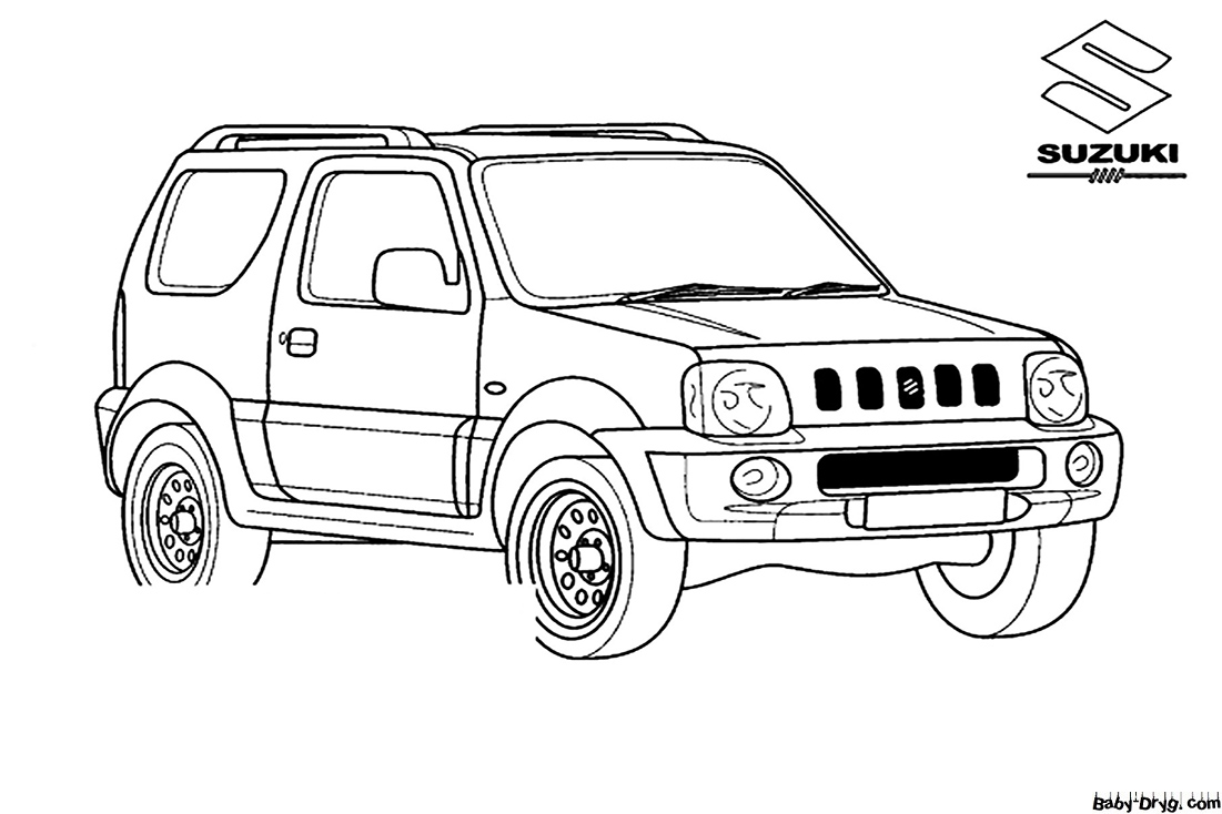 Suzuki coloring for kids | Coloring Suzuki