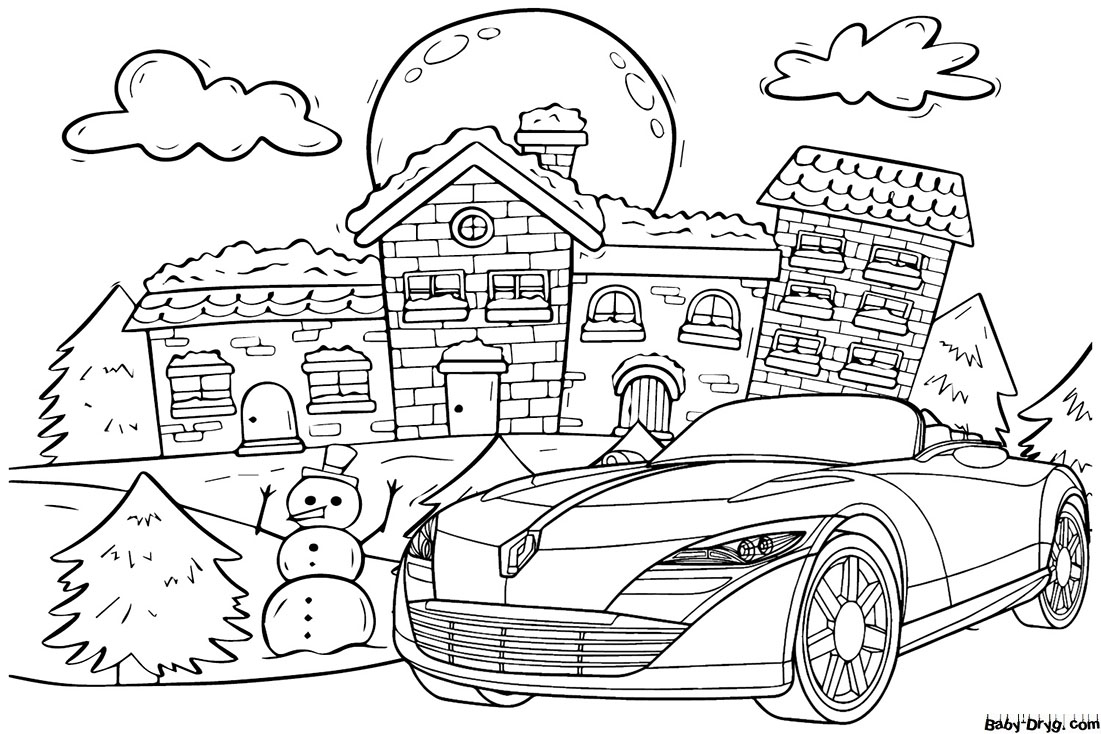 Renault Nepta Coloring Page | Coloring Renault