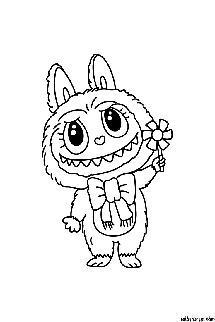 Labubu Coloring Page | Coloring Labubu